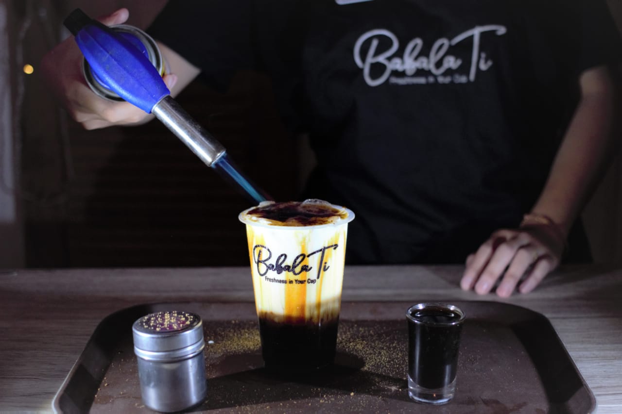 Milk Tea Brown Sugar w/ Creme Brulee Medium BB